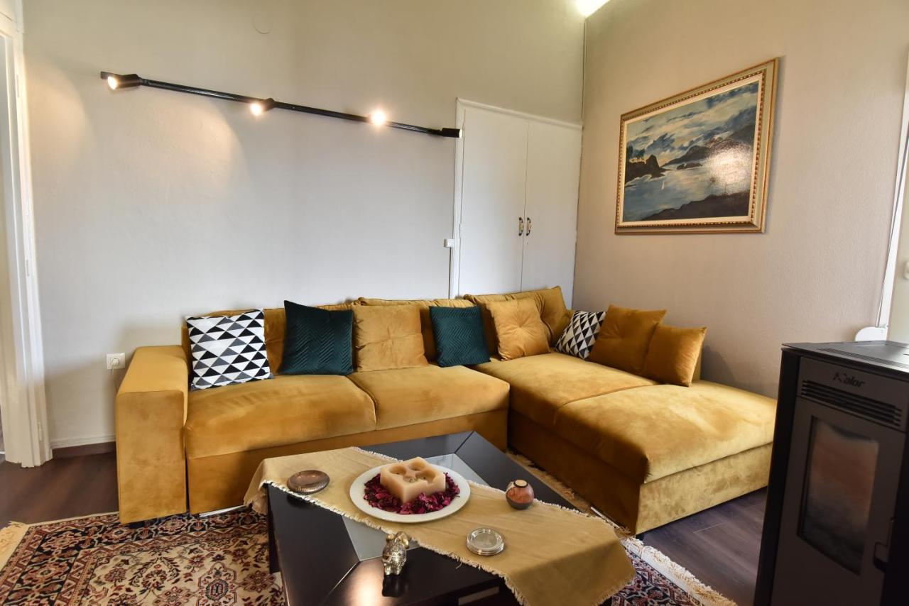 Golden Sea View - Old Town Apartment Kavála Ngoại thất bức ảnh